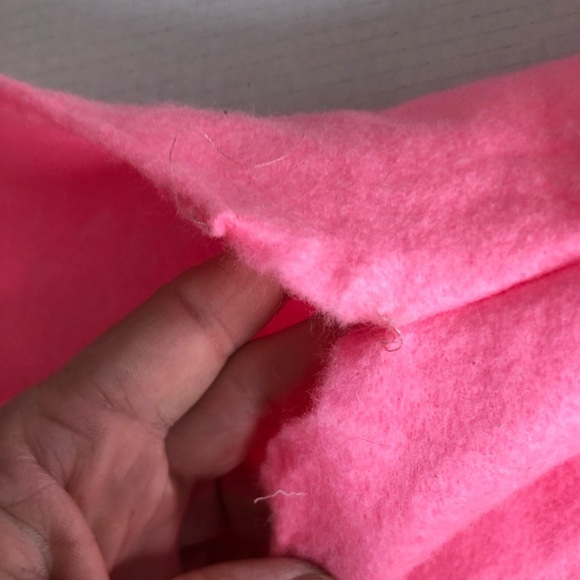 Vtg Handmade Halloween Pink and Black Poodle Skirt - Picture 5 of 11